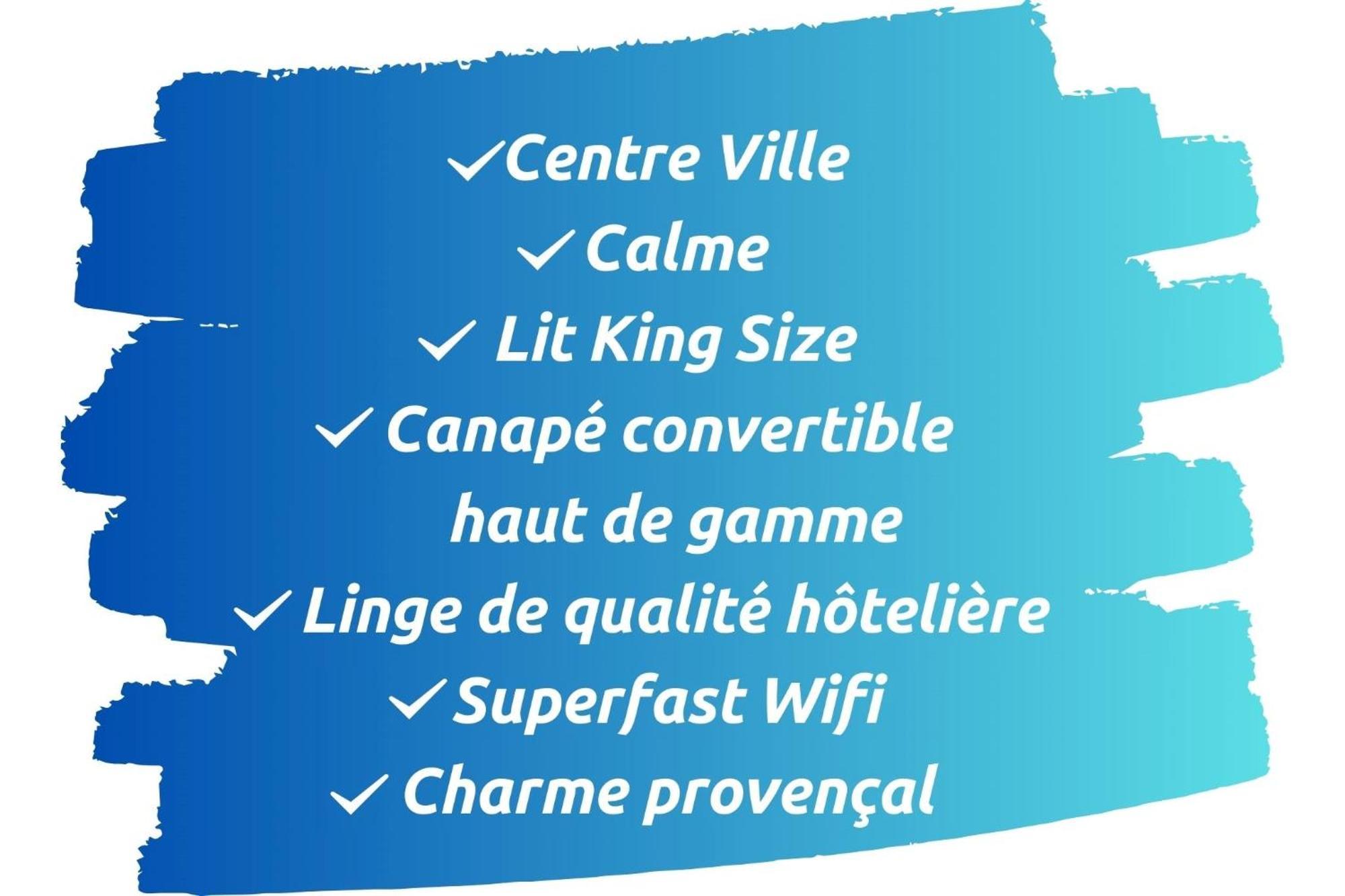 Le Petit Saint Esprit - Centre Ville - Calme - Lumineux - Fibre Aix-en-Provence Exterior photo